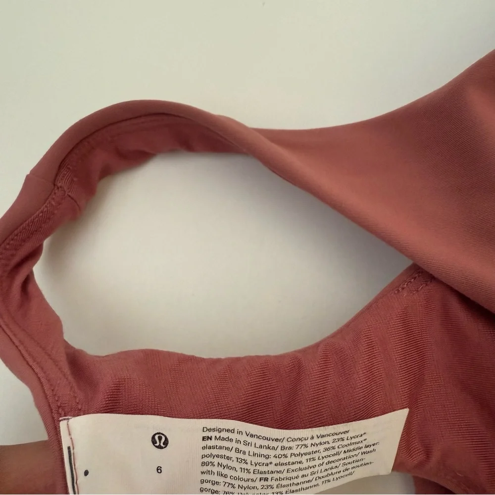 Lululemon Wunder train Longline size 6